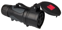 2153-6XV - CEE Kupplung GRIP MIDNIGHT 16A 5P