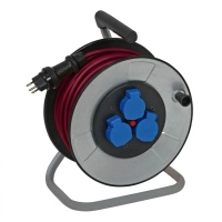 2S-41PR-50 - Iron Coat Kabelrolle 50m IP55 Pur 3x1.5mm²