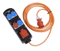 9441887 - Mobil Hartgummi Verteiler 16A / IP55