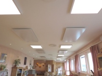 ECO800L - LED Paneele mit Infrarotheizwand 800W LCD-Anzeige