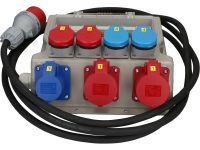 PS168602 - Kunststoff Wandverteiler 16A / IP55 mit Zuleitung