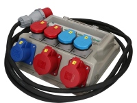 PS168602 - Kunststoff Wandverteiler 16A / IP55 mit Zuleitung