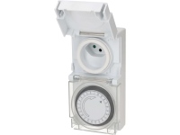 PS166222 - Zeitschaltuhr IP55 24h analog weiss